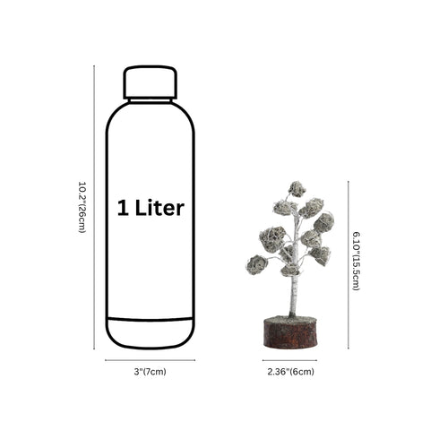 Pyrite Handcrafted Gemstone Wish Tree